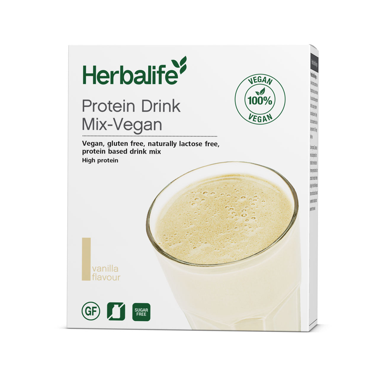Herbalife Vegan Protein Drink Mix Sachets Vanilla Pack of 7 sachets