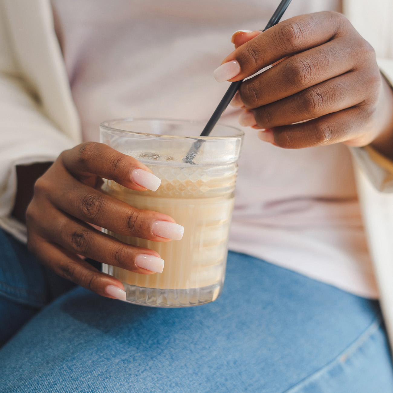 Woman Holding Shake