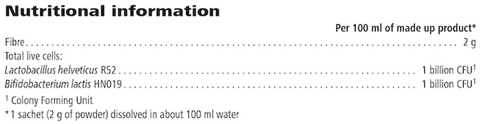 Herbalife Microbiotic Max nutrition facts