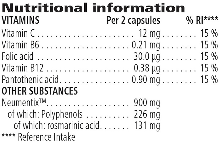 Active Mind Complex canister and capsules