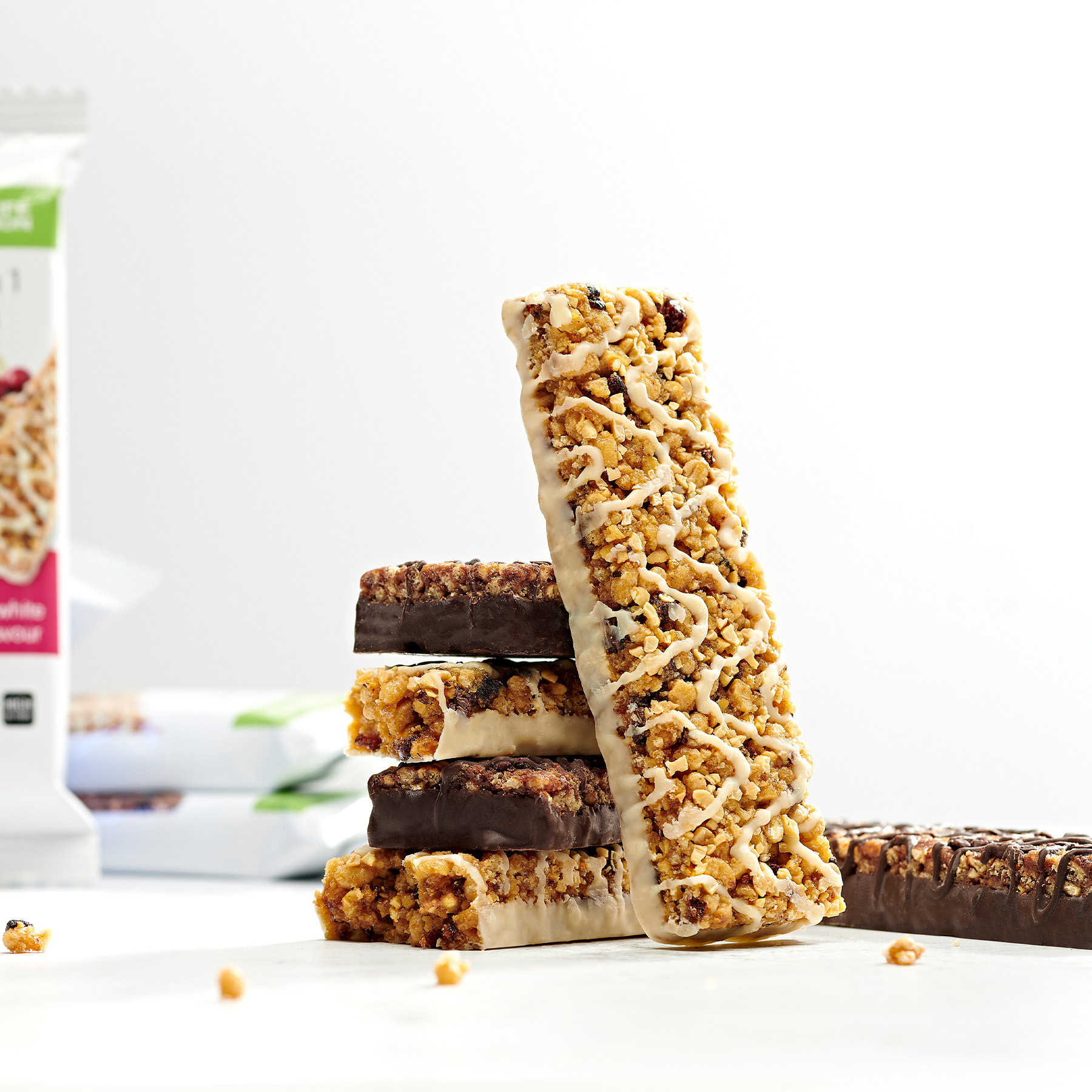 Herbalife Formula 1 Express Bar - Cranberry & White Chocolate - prepared product